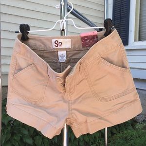 NWT So tan shorts size 0